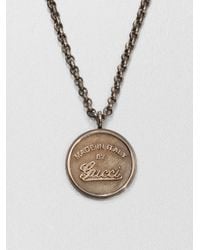 Gucci | Metallic Gg Craft Necklace for Men | Lyst