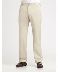 Lacoste | Natural Classic Chinos for Men | Lyst