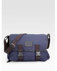 Lacoste | Blue Street Messenger Bag for Men | Lyst