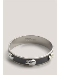 Alexander McQueen | Metallic 3d Skull Bangle | Lyst