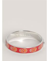 Alexander McQueen | Multicolor Enamel Skull Bangle | Lyst