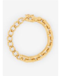 Eddie Borgo | Metallic Gold-tone Chain Bracelet | Lyst
