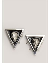 Eddie Borgo | Metallic Skull Enamel Collar Tips | Lyst
