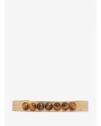 Ela Stone | Metallic Stones Bangle | Lyst