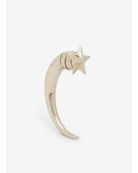 Givenchy | Metallic Star-studded Shark Magnetic Single Earring | Lyst