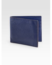 Jack Spade | Blue Wesson Leather Bill Holder for Men | Lyst