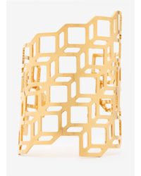 Pierre Hardy | Metallic Gold-plated Cuff | Lyst