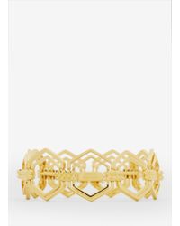 Eddie Borgo | Metallic Hexagon-shape Bracelet | Lyst
