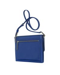 3.1 Phillip Lim | Blue Polly Double Compartment Leather Crossbody | Lyst