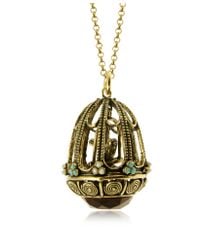 Alcozer & J | Metallic Bird Cage Pendant Necklace | Lyst