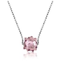 Antica Murrina - Metallic Audrey Murano Glass Central Bead Necklace - Lyst