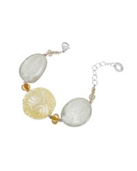 Antica Murrina - Yellow Caprice Murano Glass Bead Bracelet - Lyst