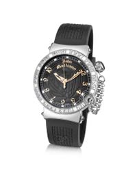John Galliano - Black L'Elu - Ladies' Jeweled Stainless Steel Dress Watch - Lyst