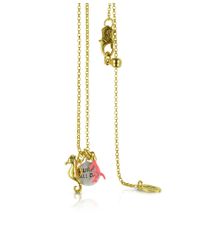 Juicy Couture - Yellow Seahorse Charmy Necklace - Lyst