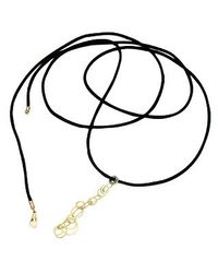 Orlando Orlandini - Metallic Star - 18k Gold Circles Drop Pendant W/lace - Lyst