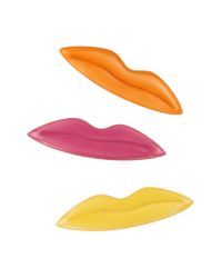 Sonia Rykiel - Purple Large Lips Pin - Lyst