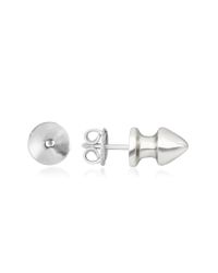 Bernard Delettrez - Metallic Studs Silver Earrings - Lyst