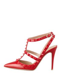 rockstud slingback sandal