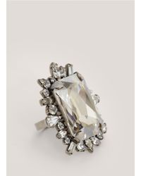 DANNIJO | White Xenia Ring | Lyst
