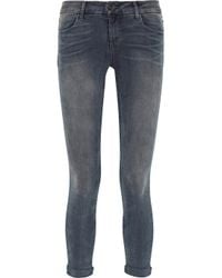J Brand | Blue Anja Photo Ready Cropped Midrise Jeans | Lyst