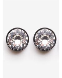 Givenchy | Black Magnetic Stud Earrings | Lyst