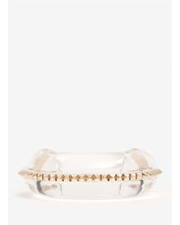 Valentino | Multicolor Studded Transparent Bangle | Lyst