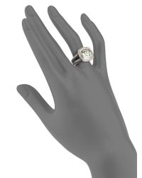 David Yurman | Metallic Albion Ring With Prasiolite And Diamonds | Lyst