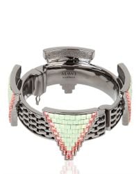 Mawi | Metallic Deco Glam Triangle Cuff | Lyst