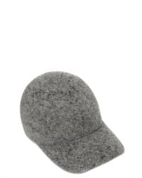 Stella McCartney | Gray Wool Felt Baseball Hat | Lyst