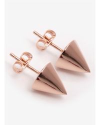 Eddie Borgo | Pink Cone Stud Earrings | Lyst