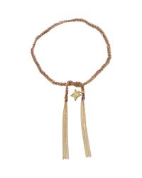 Carolina Bucci | Metallic 'lucky' 18kt White And Pink Gold Virtue Bracelet | Lyst