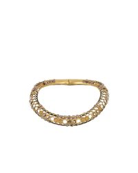 Alexander McQueen | Metallic Crystal Honeycomb Choker | Lyst