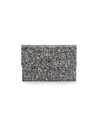 Anya Hindmarch | Metallic Valorie Glitter Clutch | Lyst