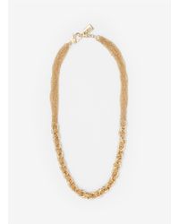 St. John | Metallic Multi-chain Necklace | Lyst