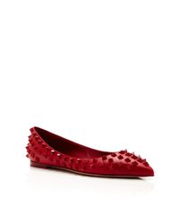 Valentino | Red Rouge Ballerina Flat | Lyst