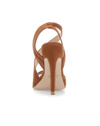 zara brown heeled sandals