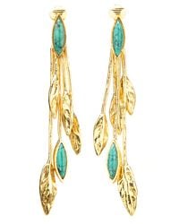 Aurelie Bidermann | Malibu Blue Long Earrings | Lyst