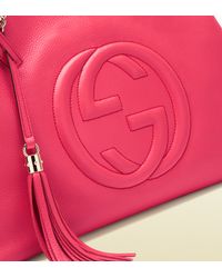 shocking pink bag