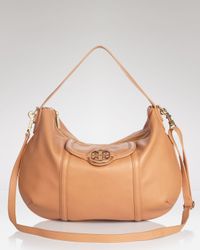 tory burch crossbody hobo amanda convertible lyst browse stores