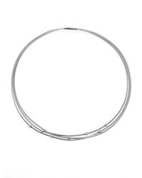 Marco Bicego | Goa Diamond & 18k White Gold Three-row Necklace | Lyst