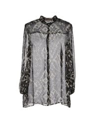 Giambattista Valli | Black Long Sleeve Shirt | Lyst