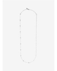 CZ by Kenneth Jay Lane | Metallic 36" Single-strand Cubic Zirconia Necklace | Lyst