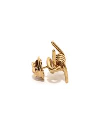 Alexander McQueen | Metallic Barbed Wire Brooch | Lyst