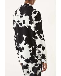 cow print shirt men