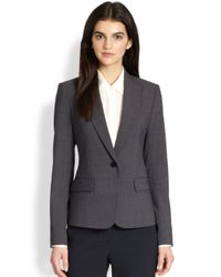 Theory | Gray Gabe Urban Blazer | Lyst
