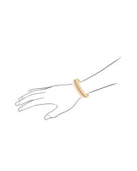 Kara Ross | White Resin Line Cuff | Lyst