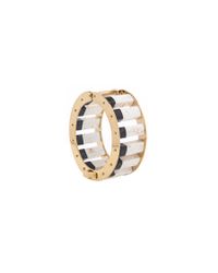 Lele Sadoughi - Metallic 14karat Gold-Plated And Stone Slider Bracelet - Lyst