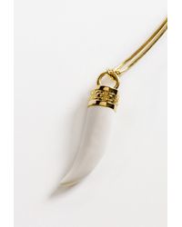 Trina Turk | White Safari Pendant | Lyst