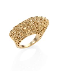 Iam By Ileana Makri | Metallic Fan Ring for Men | Lyst
