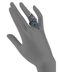 Alexis Bittar | Blue Elongated Cluster Ring | Lyst